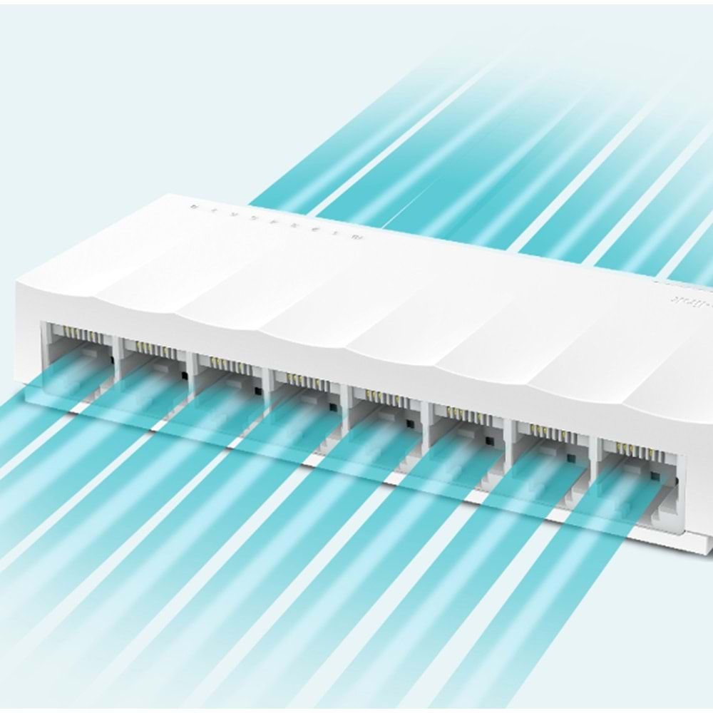 TP-Link LS1008 8-Port 10/100Mbps Masaüstü Switch