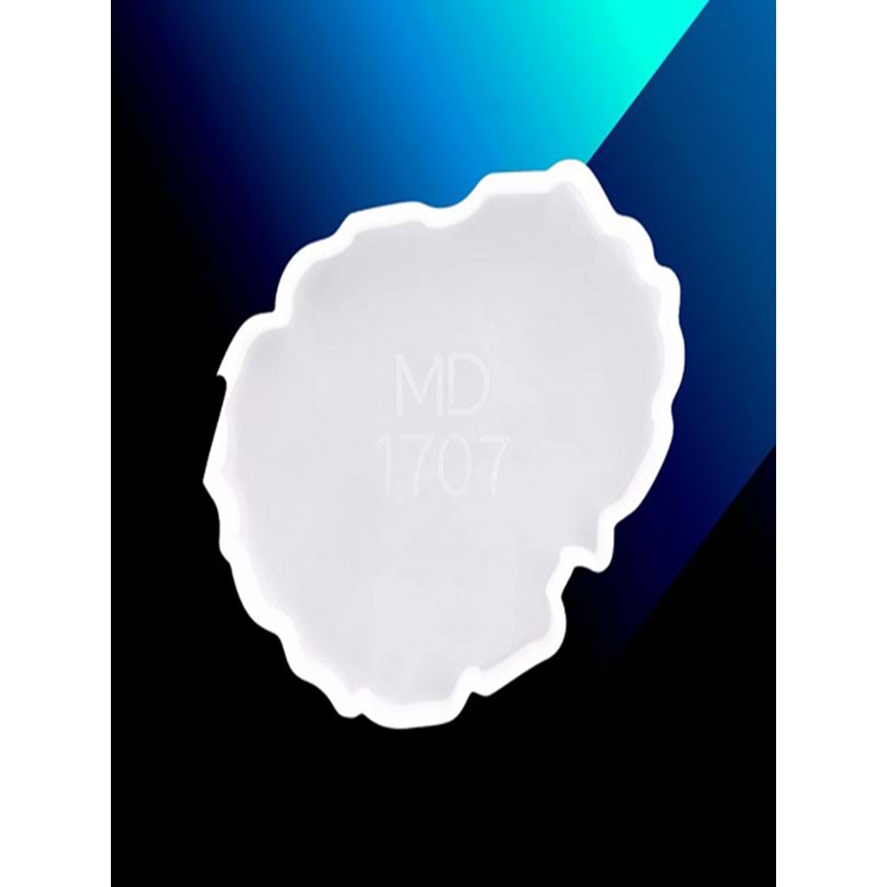 Geode Bardak Altlığı Silikon Kalıp 12 cm