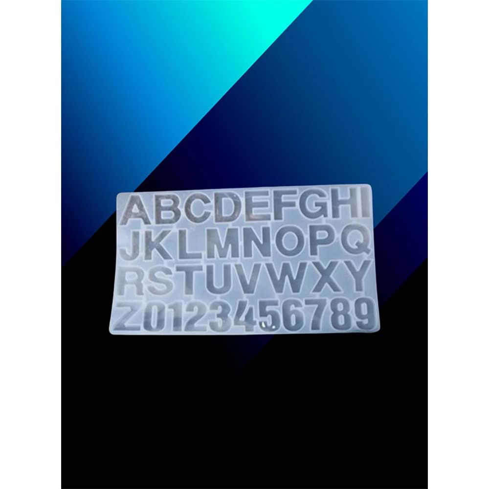 Harf Anahtarlık Kalıbı 4 cm
