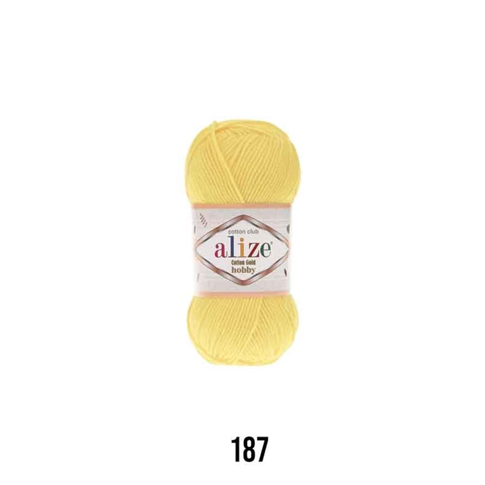 Alize Cotton Gold Hobby 187