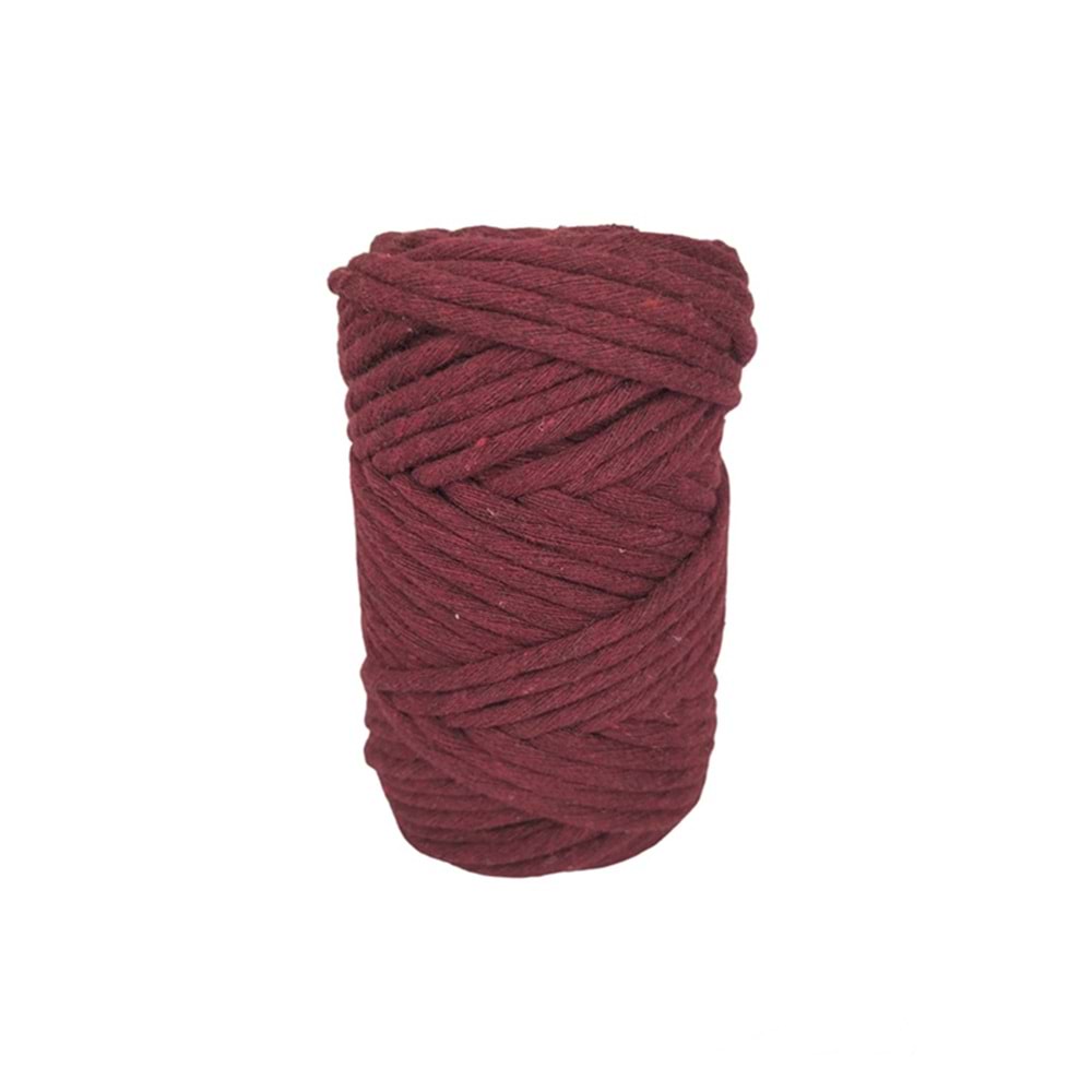 4 mm Tarama Makrome -Bordo