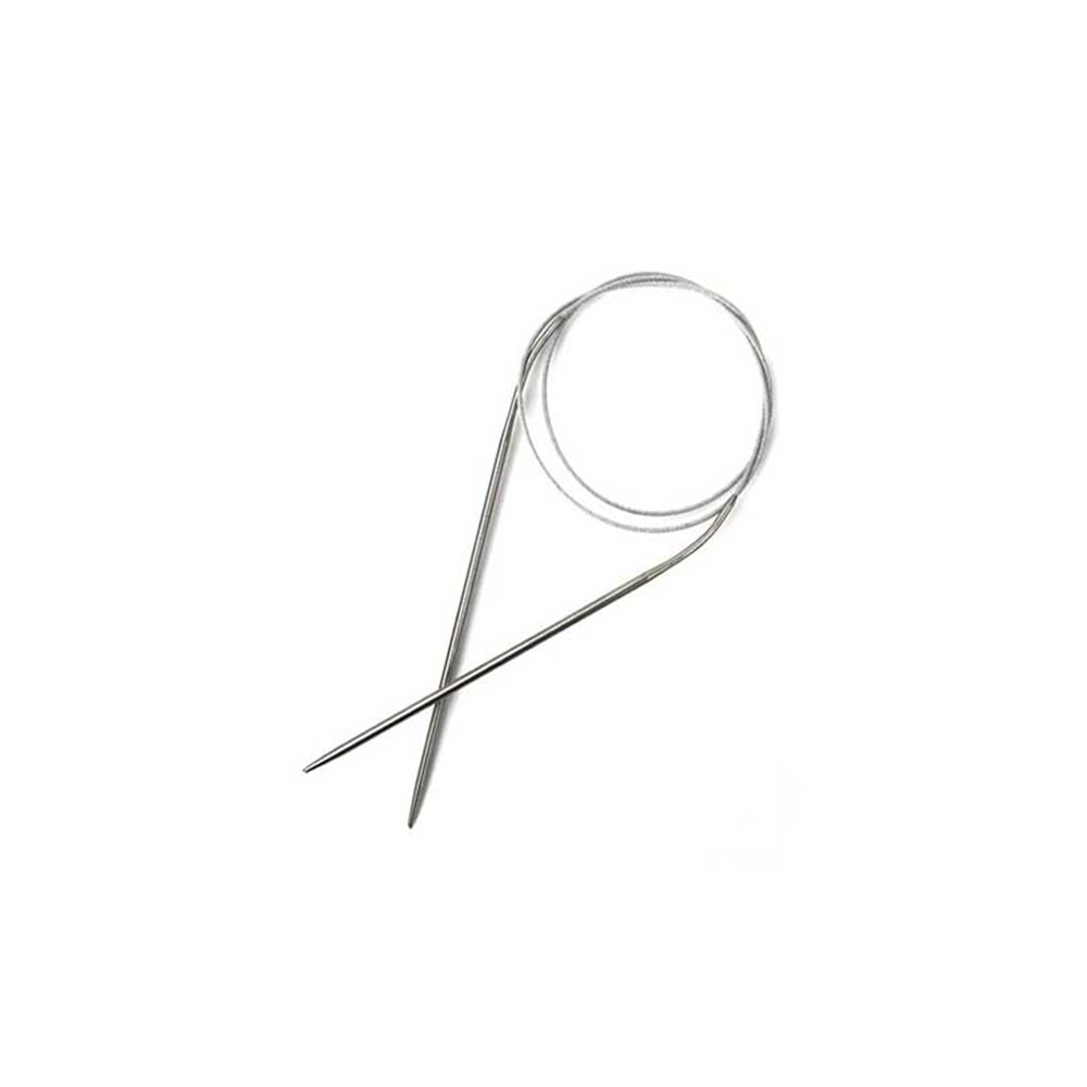 Yabalı 100 cm Çelik Misinalı Şiş 4 mm