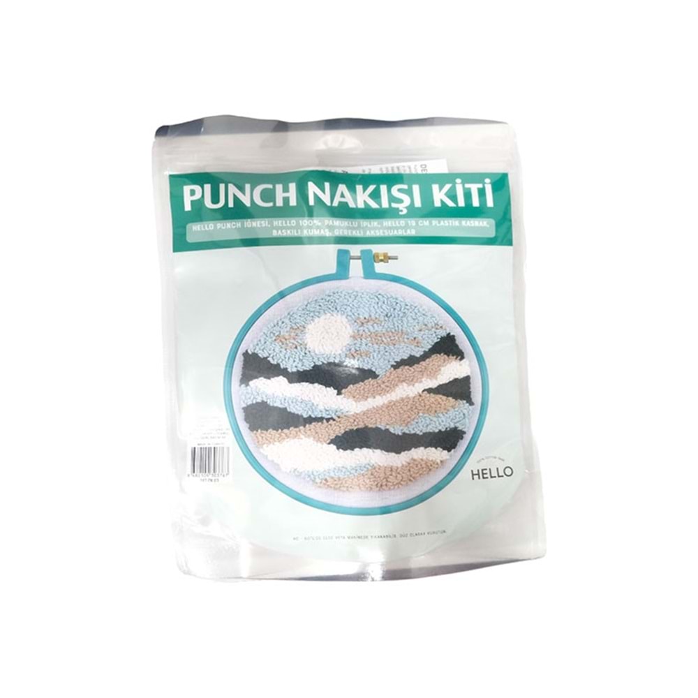 Tuva Punch Nakış Kiti - Gökyüzü