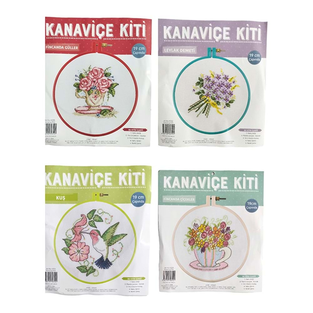 Tuva Kanaviçe Seti 19 cm