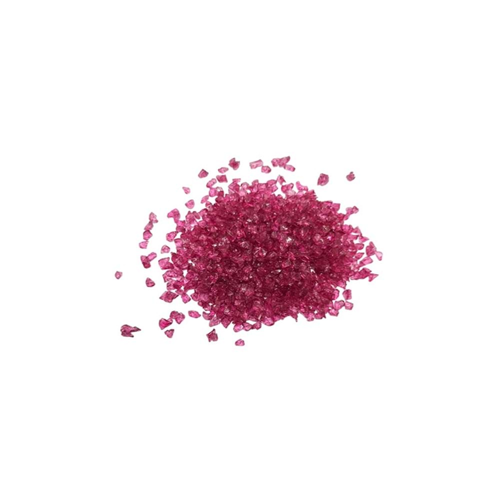 Cam Kırığı Parçacıkları Koyu Pembe