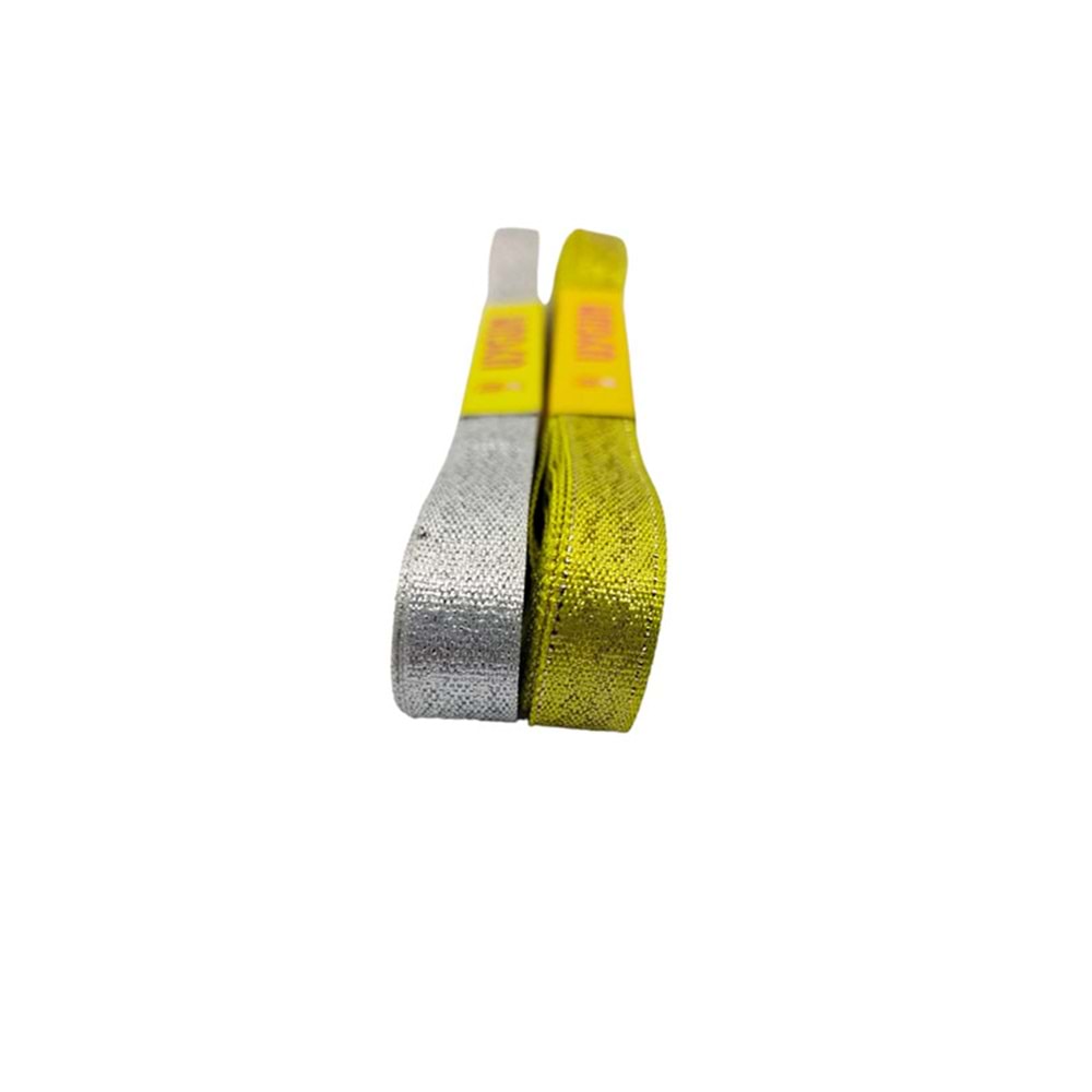 Saten Kurdale 1 cm Simli