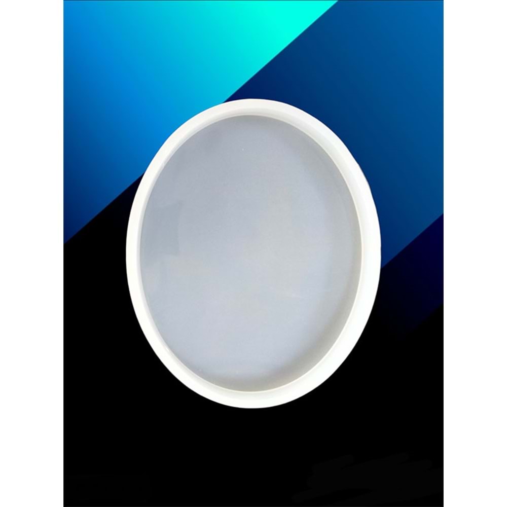 Epoksi Oval Bardak Altlığı Kalıbı