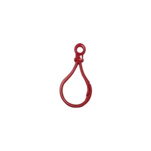 Plastik Emzik Askısı - Kırmızı