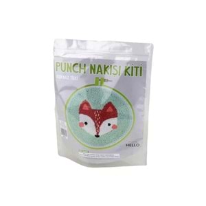 Tuva Punch Nakış Kiti - Kurnaz Tilki