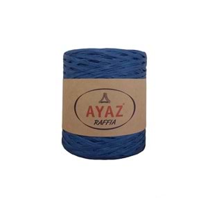Ayaz Doğal Rafya Kağıt İp Yumak - İndigo