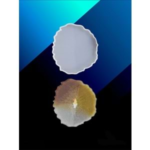 Epoksi Geode Bardak Altlığı Silikon Kalıp