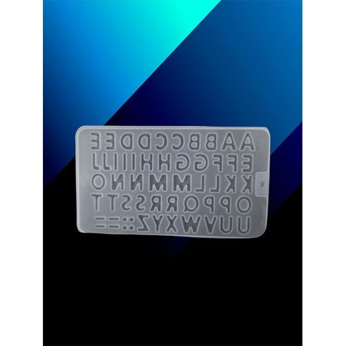 İki Harf Silikon Kalıp 2 cm