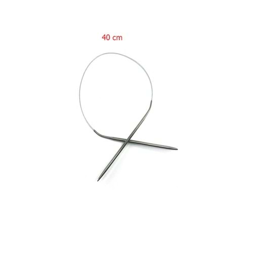 Sultan 40 cm Çelik Misinalı Şiş