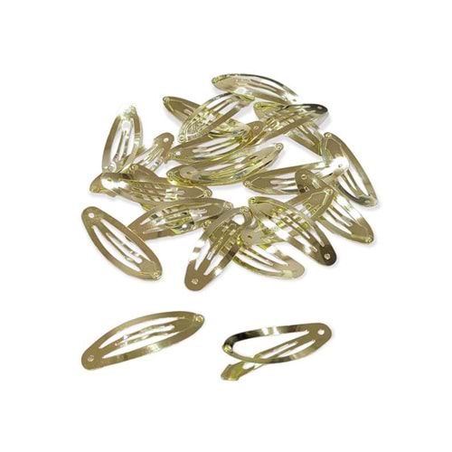 Çıt Çıt Toka 6 cm Gold